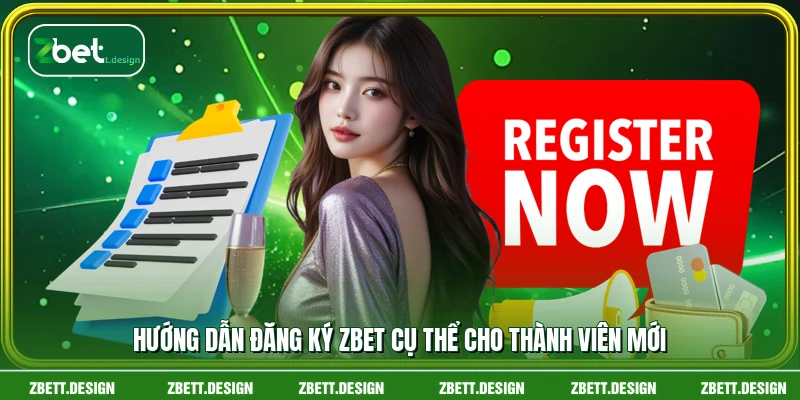Hướng dẫn đăng ký ZBET cụ thể cho thành viên mới